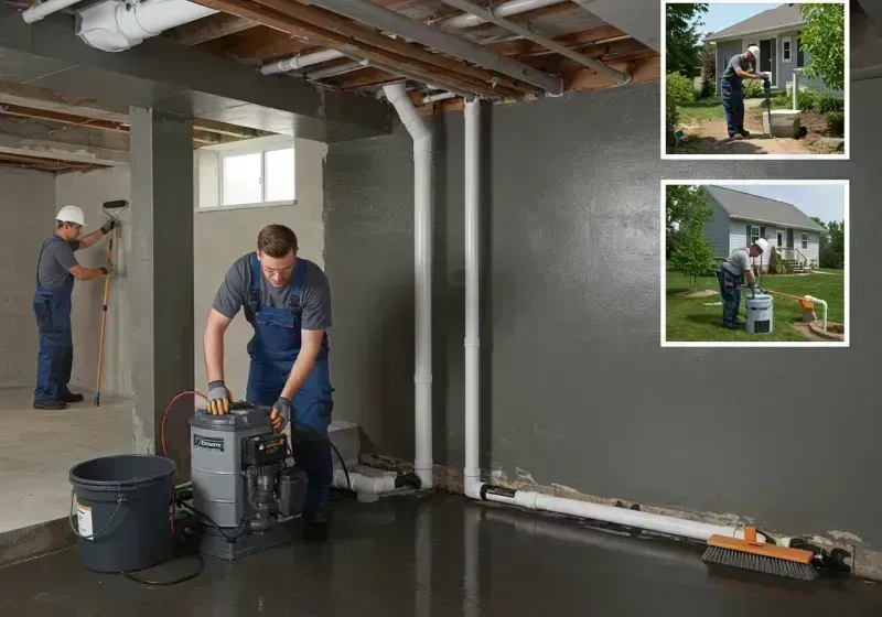 Basement Waterproofing and Flood Prevention process in Livingston County, MO